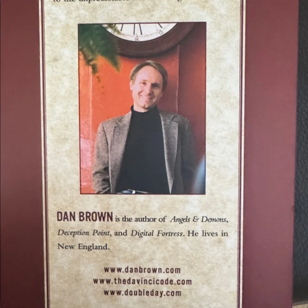 The DaVinci Code by Dan Brown Hardcover Novel Special Illustrated Edition